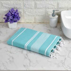 28x56 Bamboo Design Towel (Non Teery)