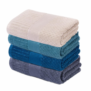 Bamboo Premium Ultra Soft While Towel  – Pack of 4